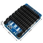 MÓDULO DE POTENCIA MATEK MATEKSYS Original con Dos Reguladores de Voltaje Reductores Independientes 9V-85V en 4-20S para RC Drone